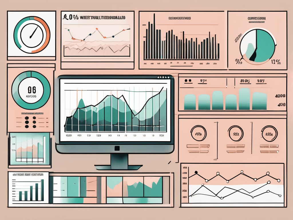 A detailed retail dashboard with various charts